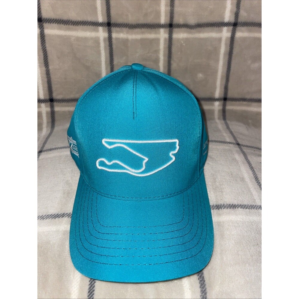 Formula Miami Grand Prix 2023 Racing The 72 Club JP Morgan Teal Baseball Cap/NEW